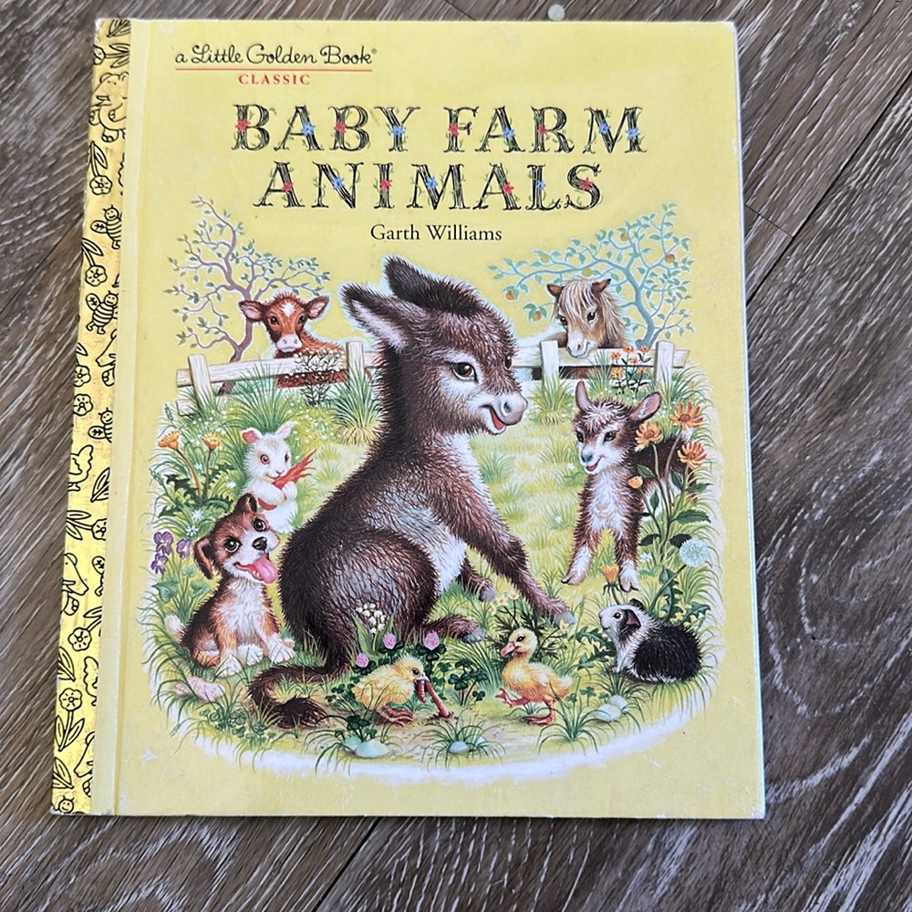 Little Golden Book- Baby Farm Animals